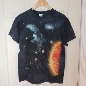 SOLAR SYSTEM ADULT T-SHIRT THE MOUNTAIN 2009 M NEW
